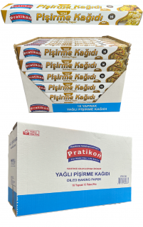 Yağlı Pişirme Kağıdı 16 Yaprak