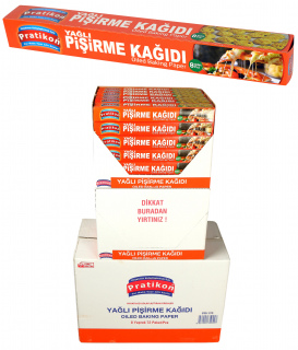 Yağlı Pişirme Kağıdı 8 Yaprak