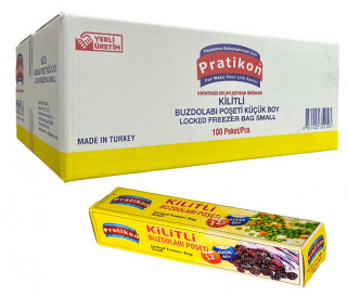 Kilitli Buzdolabı Poşeti Küçük Boy